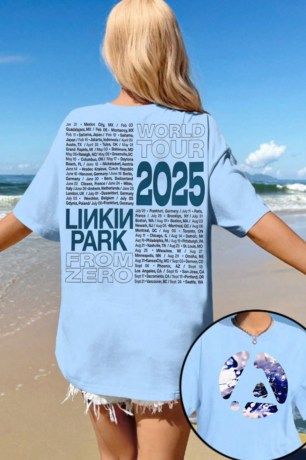 Linkin Park’s tour T-shirt